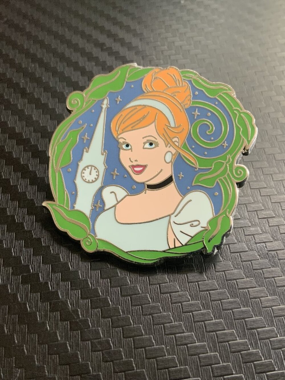 Disney Cinderella Floral Frames Mystery Collection Pin